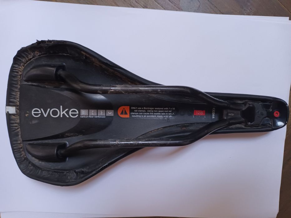 Siodełko rowerowe carbon bontrager evoke