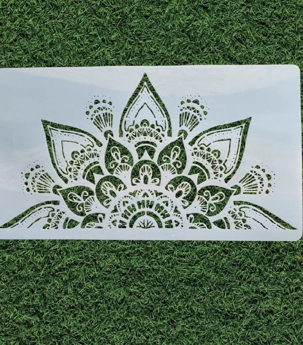 Szablon Mandala (wzór 40x35cm szablon 20x35cm ) malarski, DIY - Nr L14