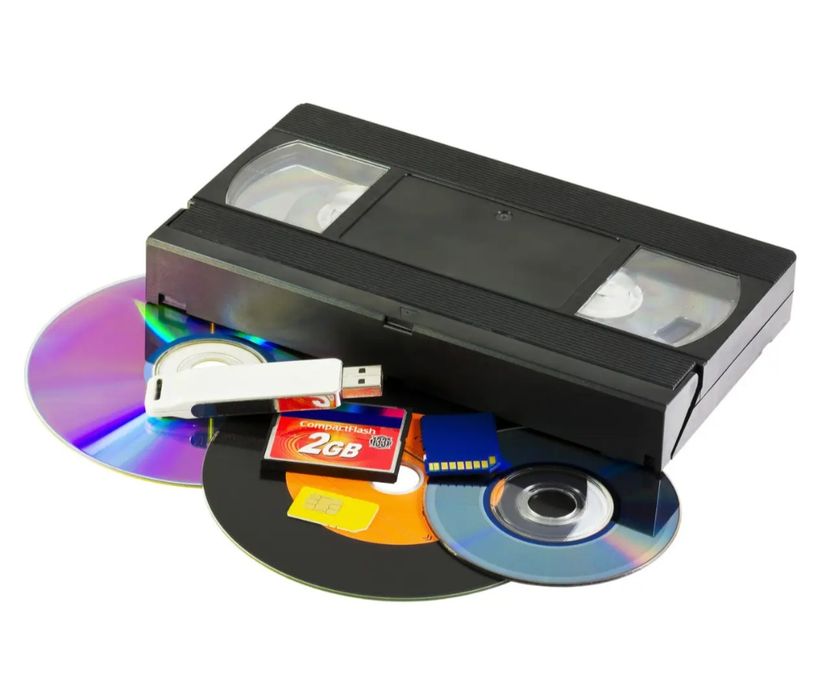 Оцифровка фотографій, фотоплівок, слайдів, відеокасет VHS!