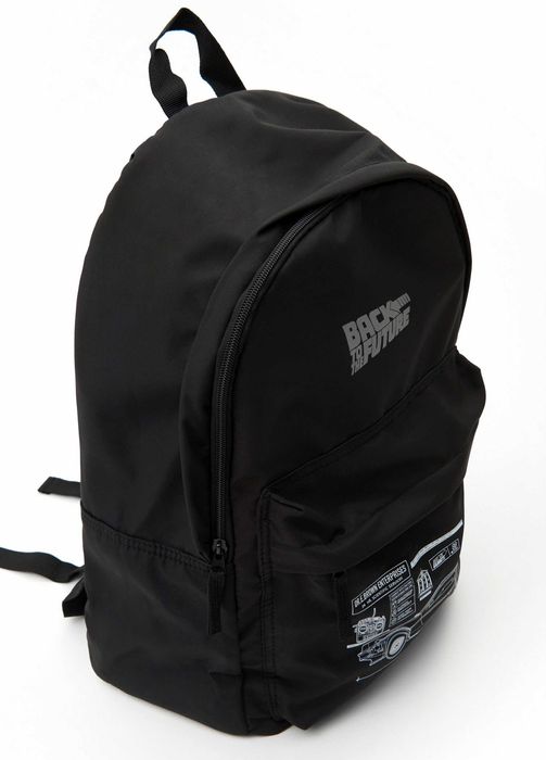 Рюкзак чоловічий Sinsay чорний Back to the Future новий