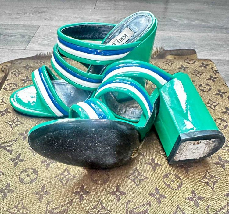 мюлі від KENZO Ana Heeled Mule Sandals