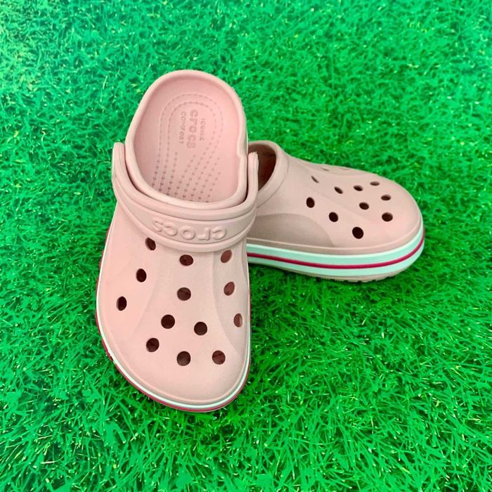 Crocs bayaband kids C8 C9 C10 C11 C12 с13 J1 J2 J3 рожеві,блакитні кро