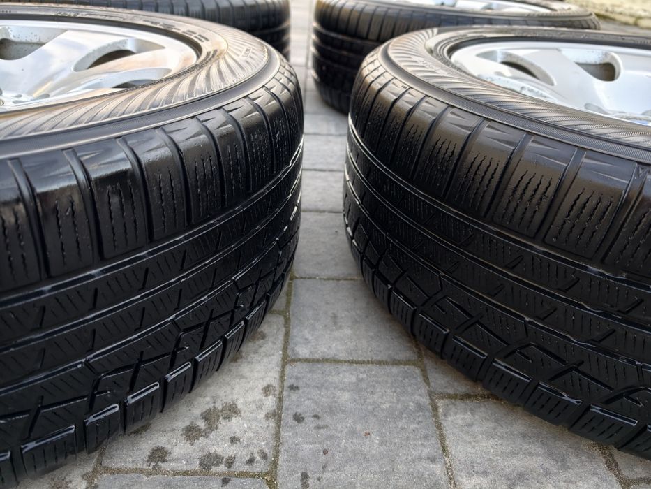 Alufelgi 5x112 17 calowe plus opony 245/55 Yokohama, Stan Db, Komplet
