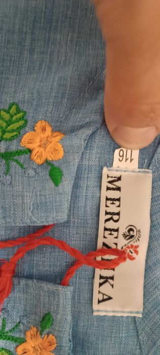 Продам вишиванку дитячу Merezka 116