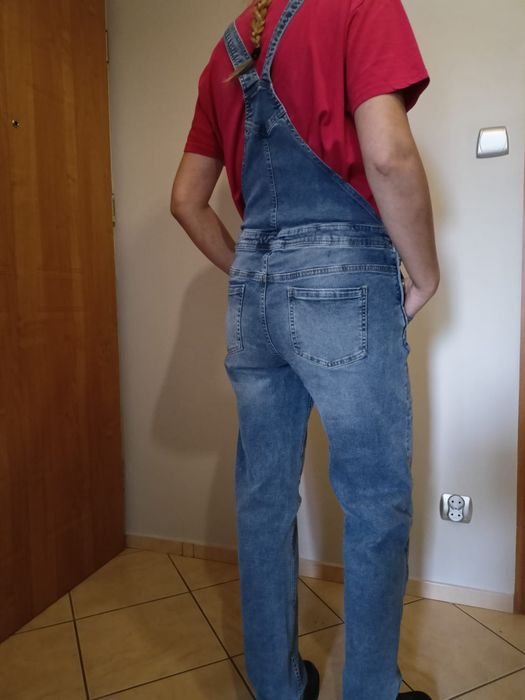 Spodnie damskie ogrodniczki