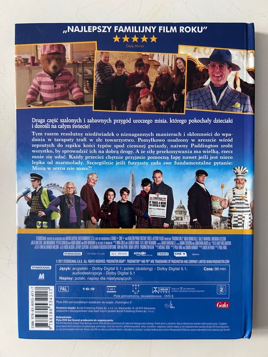 Płyta dvd Paddington 2 (booklet)