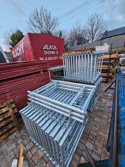 Rusztowania elewacyjne nowe i używane plettac