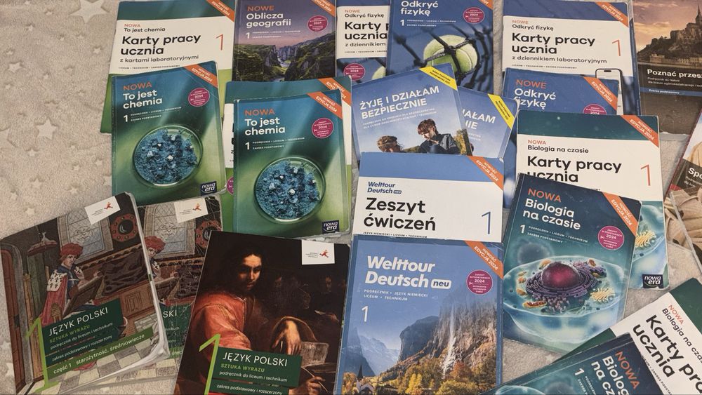 Podręczniki do liceum i technikum, klasa 1