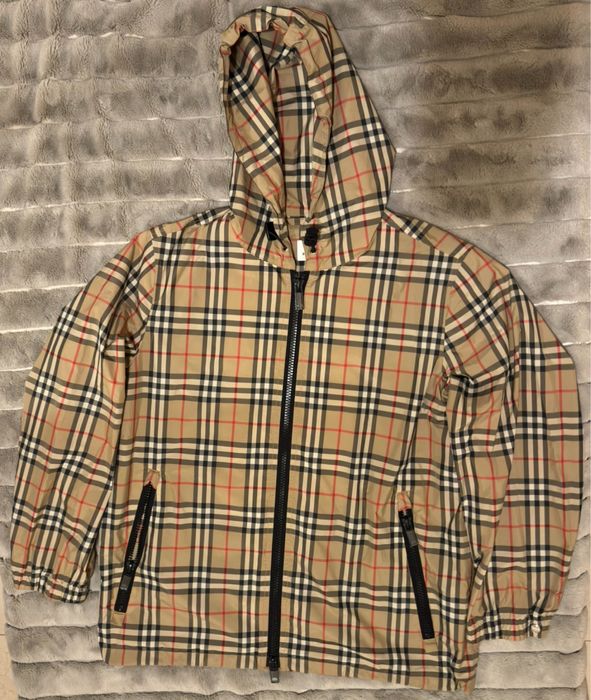 Jaqueta Check Burberry