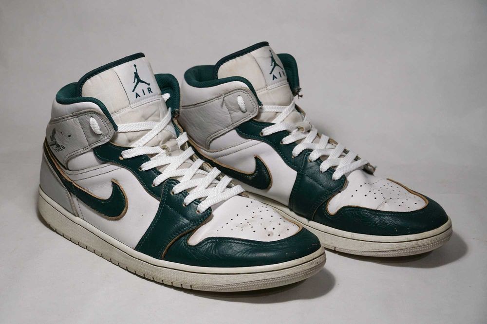 Nike Air Jordan 1 Mid 47.5 13 31 кросівки шкіра