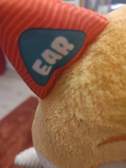 Lisek Chicco mówiący części ciała