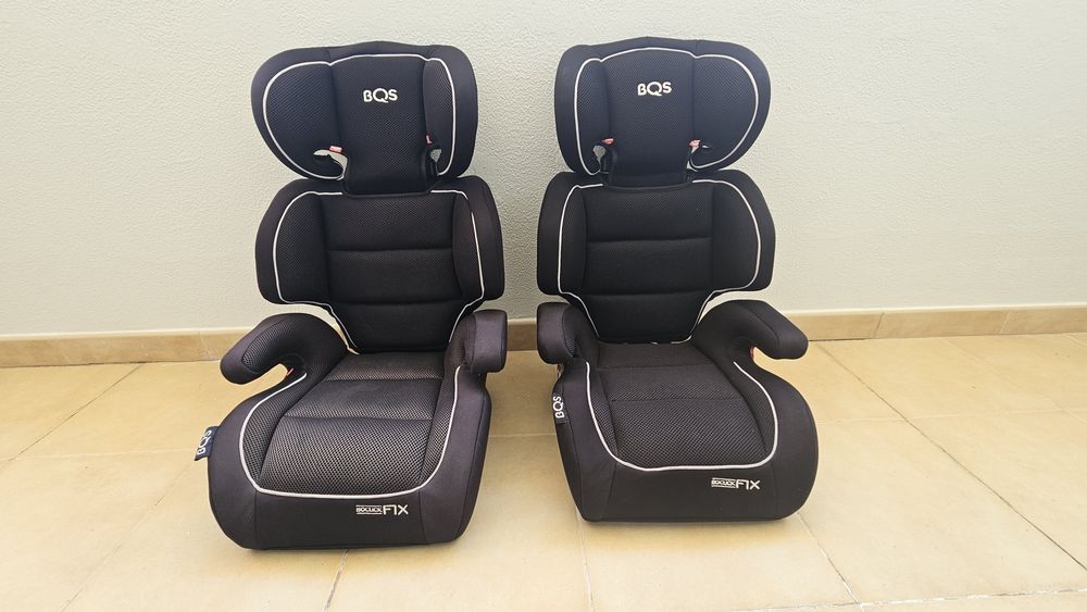 Cadeiras Auto BQS (Grupo 2/3) com Sistema ISOFIX - Ótimo Estado