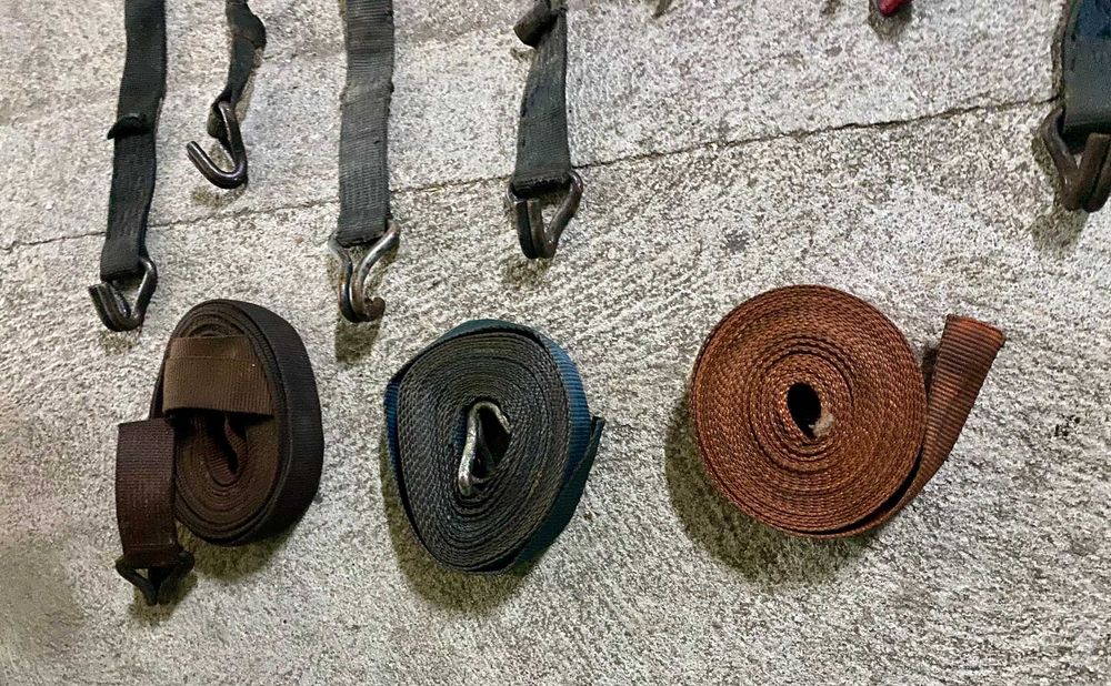 Lote Cintas de Amarração Profissionais com Catraca (Camião / Reboque)
