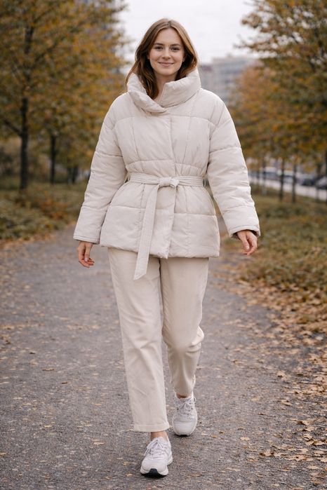 Нова пухова куртка L (Італія) натуральий пух Нова, не носилась.