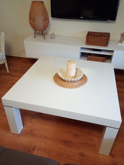 Stół stolik kawowy biały połysk