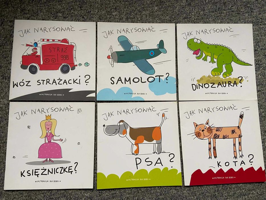 Książeczki do nauki rysowania