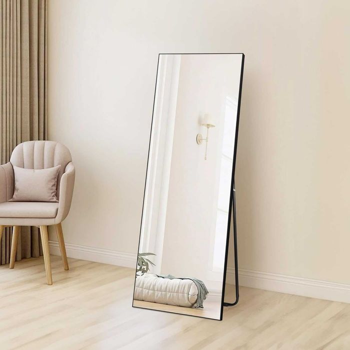 Nowe stojące lustro / lusterko / 40x150CM / HORLIMER / czarne !R196!