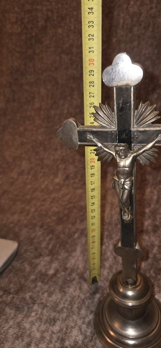 Święty krzyż krucyfiks przedwojenny