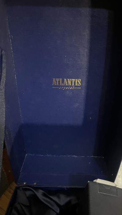Garrafa de licor Atlantis Crystal , nova