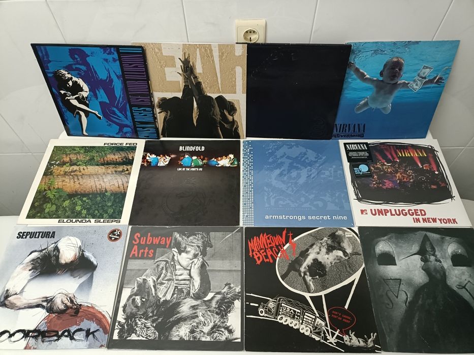 Anos 80/90: ALT ROCK, POST PUNK, INDIE, HARDCORE e outros {vinis}
