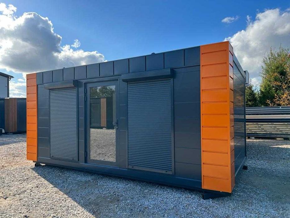 Kontener Biurowy Socjal Domek Mieszkalny Pawilon Handlowy 6x3 7x3 8x3