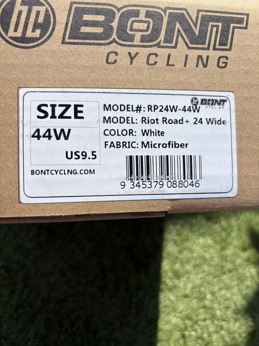 Sapatos de ciclismo Bont