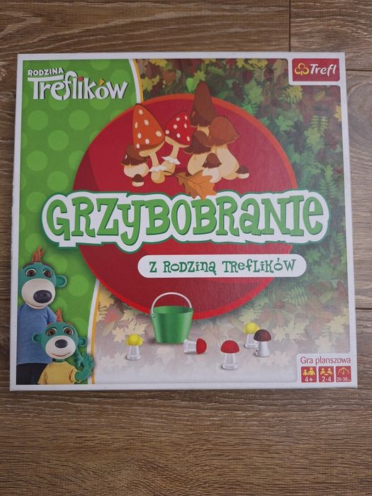 Gra Grzybobranie Trefl wiek 4+