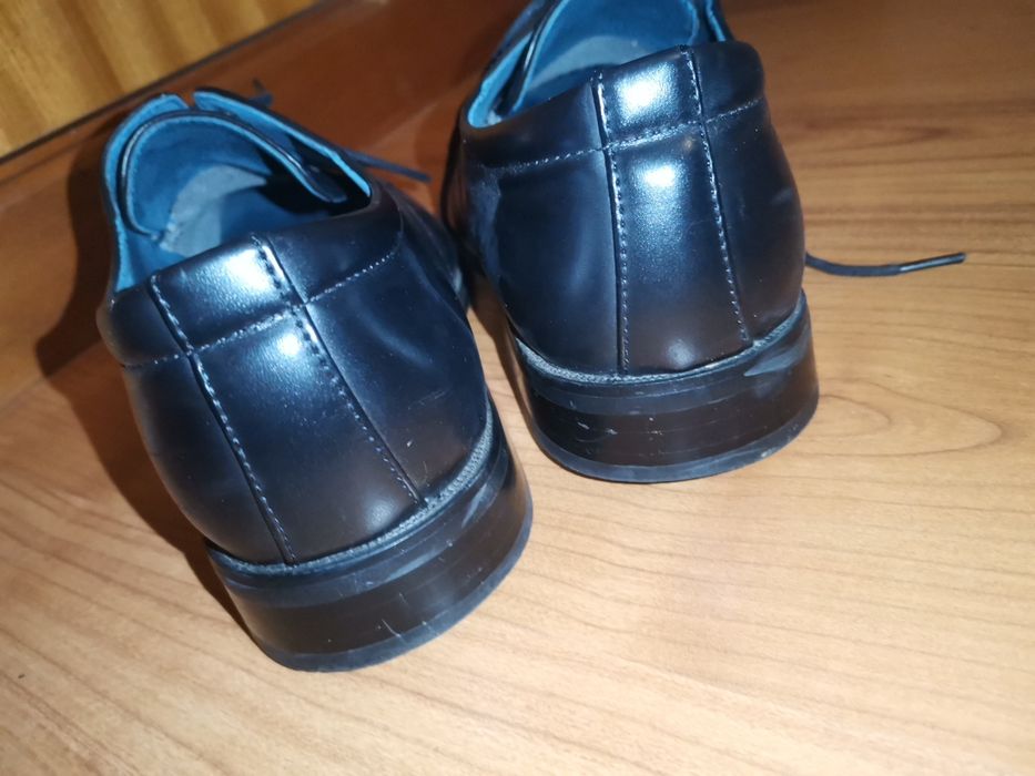 Sapatos de Pele Under Blue