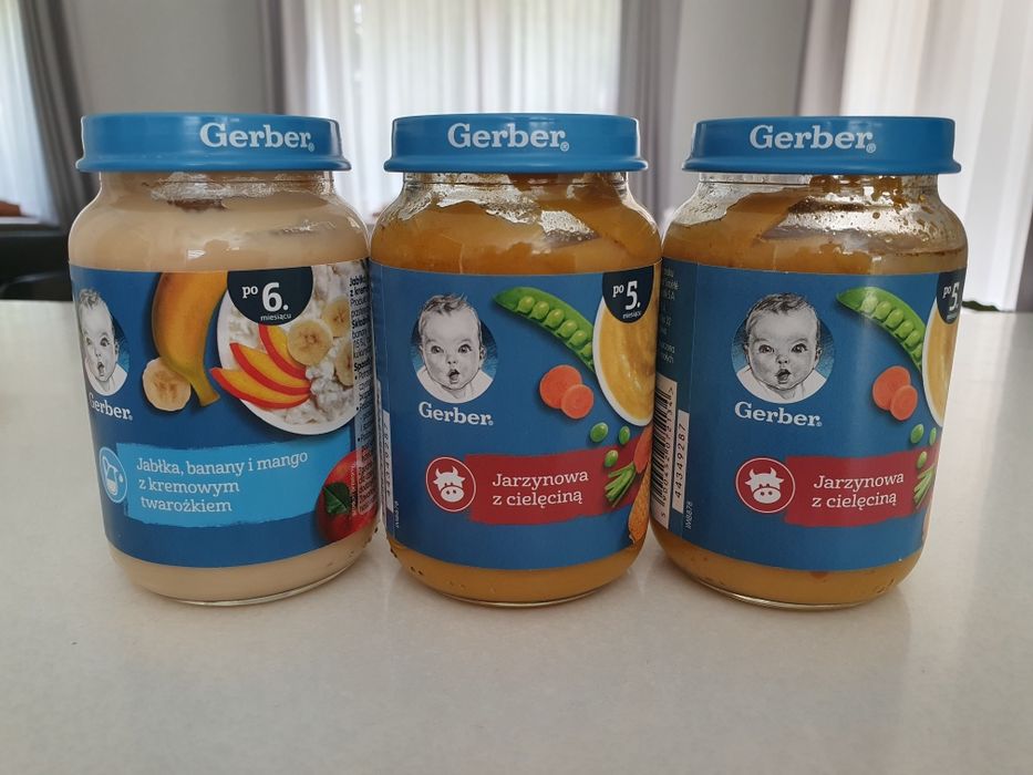 Gerber obiadki i deserek 3 szt.