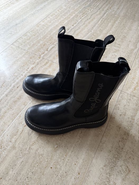 Buty Pepe jeans logo Yoko Chelsea