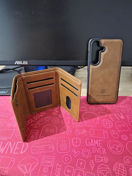 Samsung S25 Case + Magnetic Wallet64298644807169122