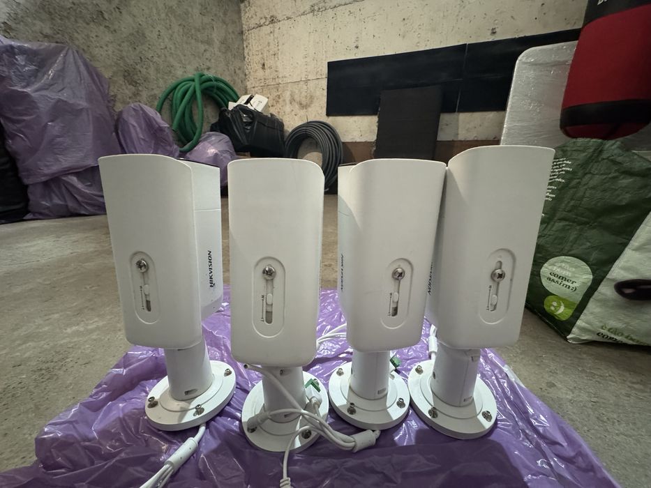 4 Camaras Hikvision 8MPX IP