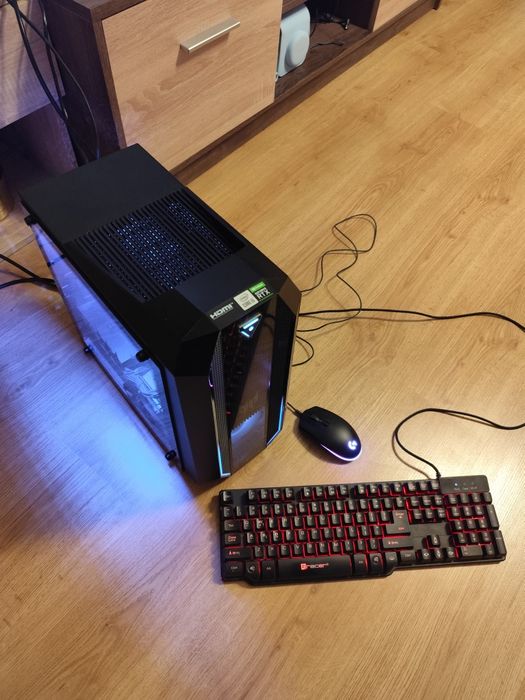 Komputer gamingowy RTX 3060Ti 8gb , 16gb  DDR4, 2.5tb dysk i5 10400f