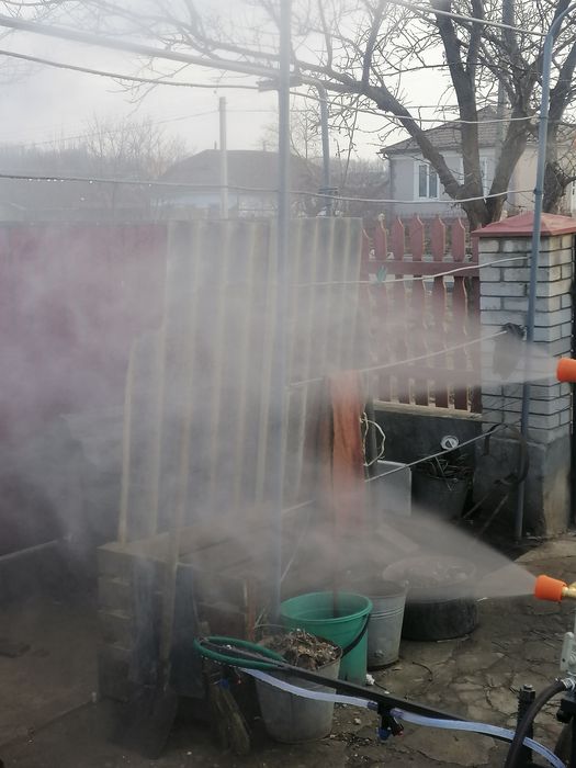 Оприскувач високого тиску. Безвентеляторні форсунки. Садовий. Польовий