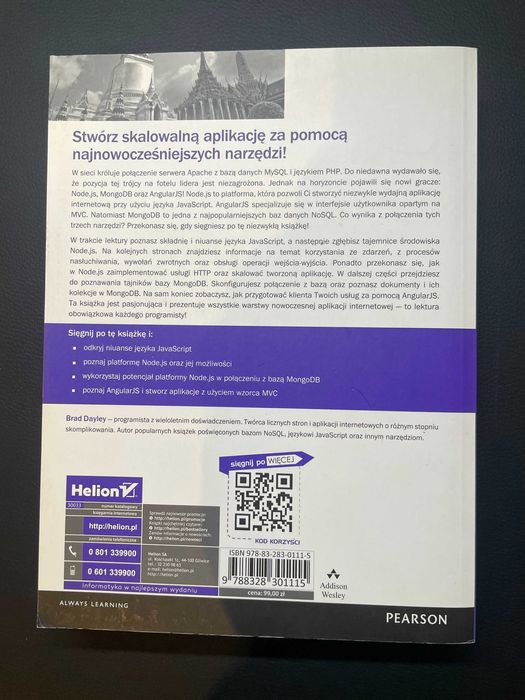 Node.js, MongoDB, AngularJS. Kompendium wiedzy