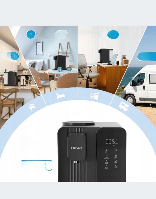 Ecoviva WP-RO-MATE4 filtr odwróconej osmozy do wody pitnej