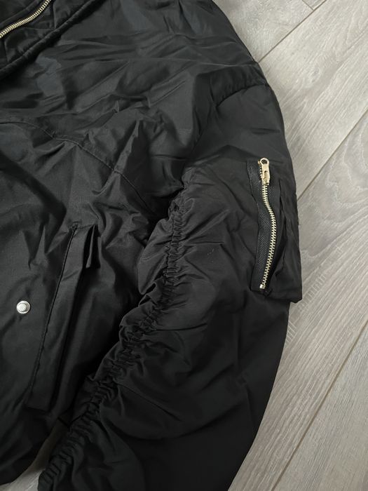 Бомбер чорний opium archive MA1 куртка курточка