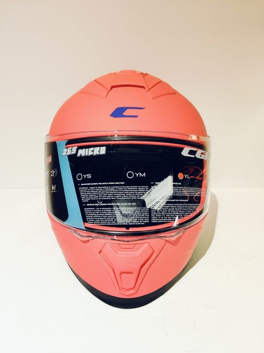 Capacete criança menina CGM Lucky integral mota scooter novo
