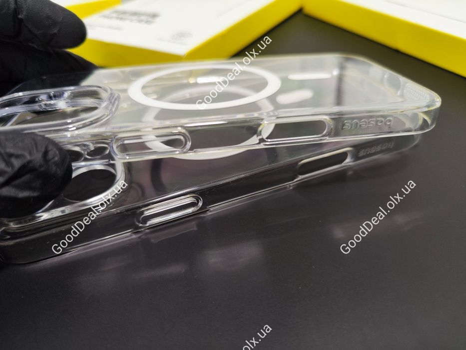 Чехол Baseus MagSafe для Apple iPhone 16, 15/16 Pro, 15/16 Pro Max.