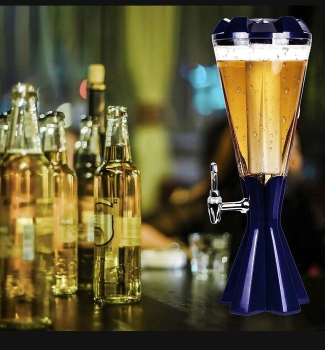 Dozownik piwa podświetlany 3 l pojemnik lód