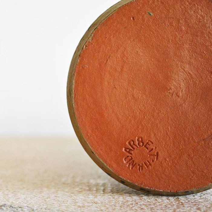 Jarra Vintage Klinker ceramic pitcher, Klinker Handarbeit, '60s