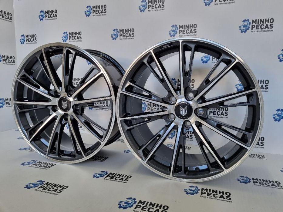 Jantes FOX Omega em 19 GunMetal Polido (5x120)