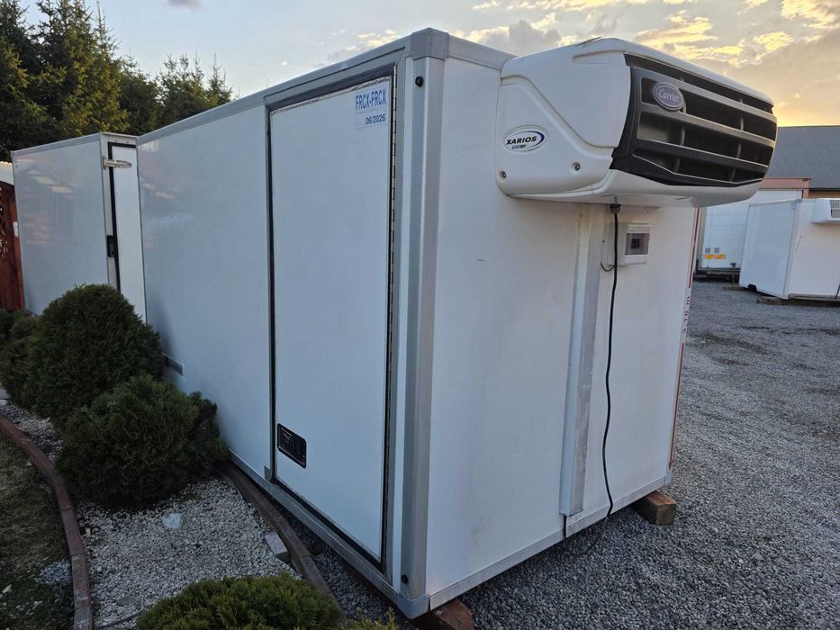 CHŁODNIA STACJONARNA / Kontener CHŁODNICZY Mrożnia Tani Transport 380V