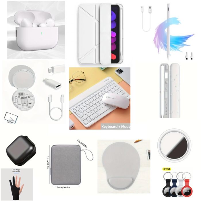 Conjunto para iPad - com caneta e teclado