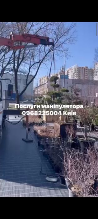 Бізнес услуги крана маніпулятора/Оренда маніпулятора/Замовити кран-маніпулятор