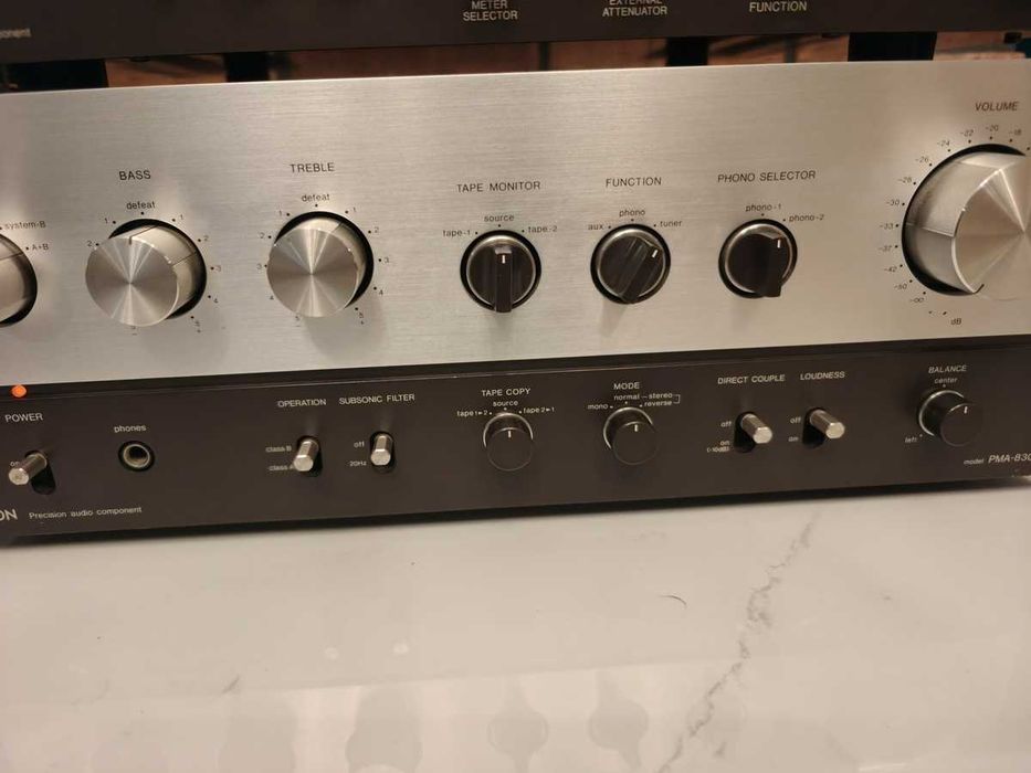 DENON PMA-830 + TU850 ! Jedyny taki zestaw VINTAGE ! Top HI-END