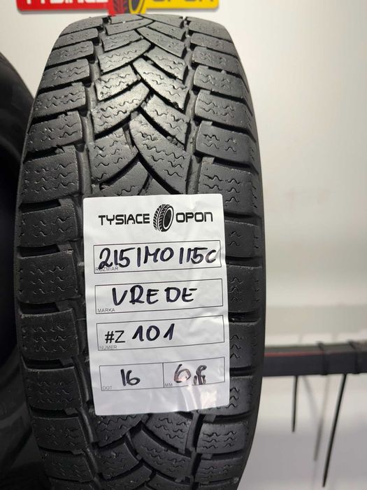 Opony Zimowe 215/70/15C Vredestein ComTracWinter #Z101