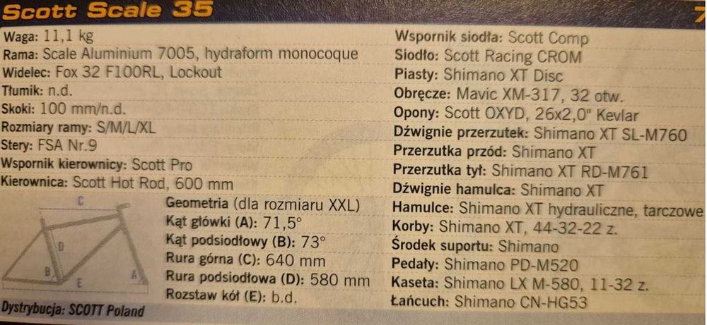 Rower Scott Scale 35,