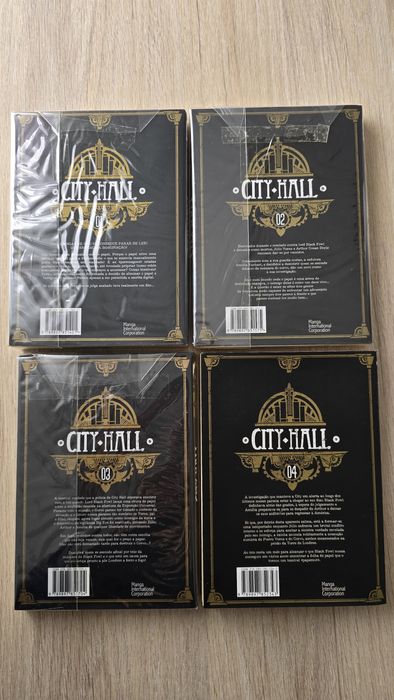 Mangá City Hall  vol. 1,2,3 e 4