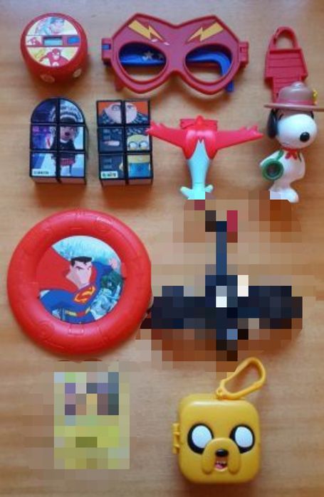 Lote Brinquedos Mcdonalds